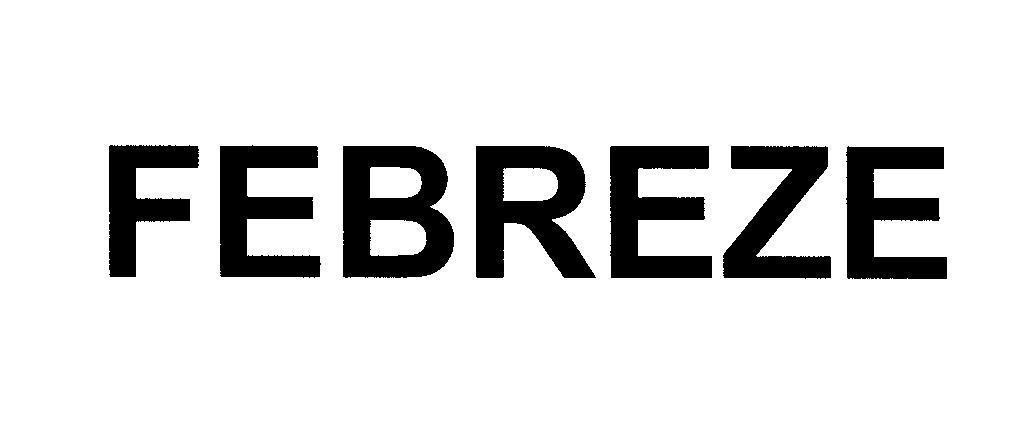 Mẫu nhãn hiệu FEBREZE
