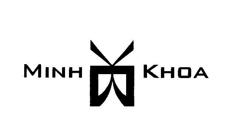 Mẫu nhãn hiệu M K MINH KHOA