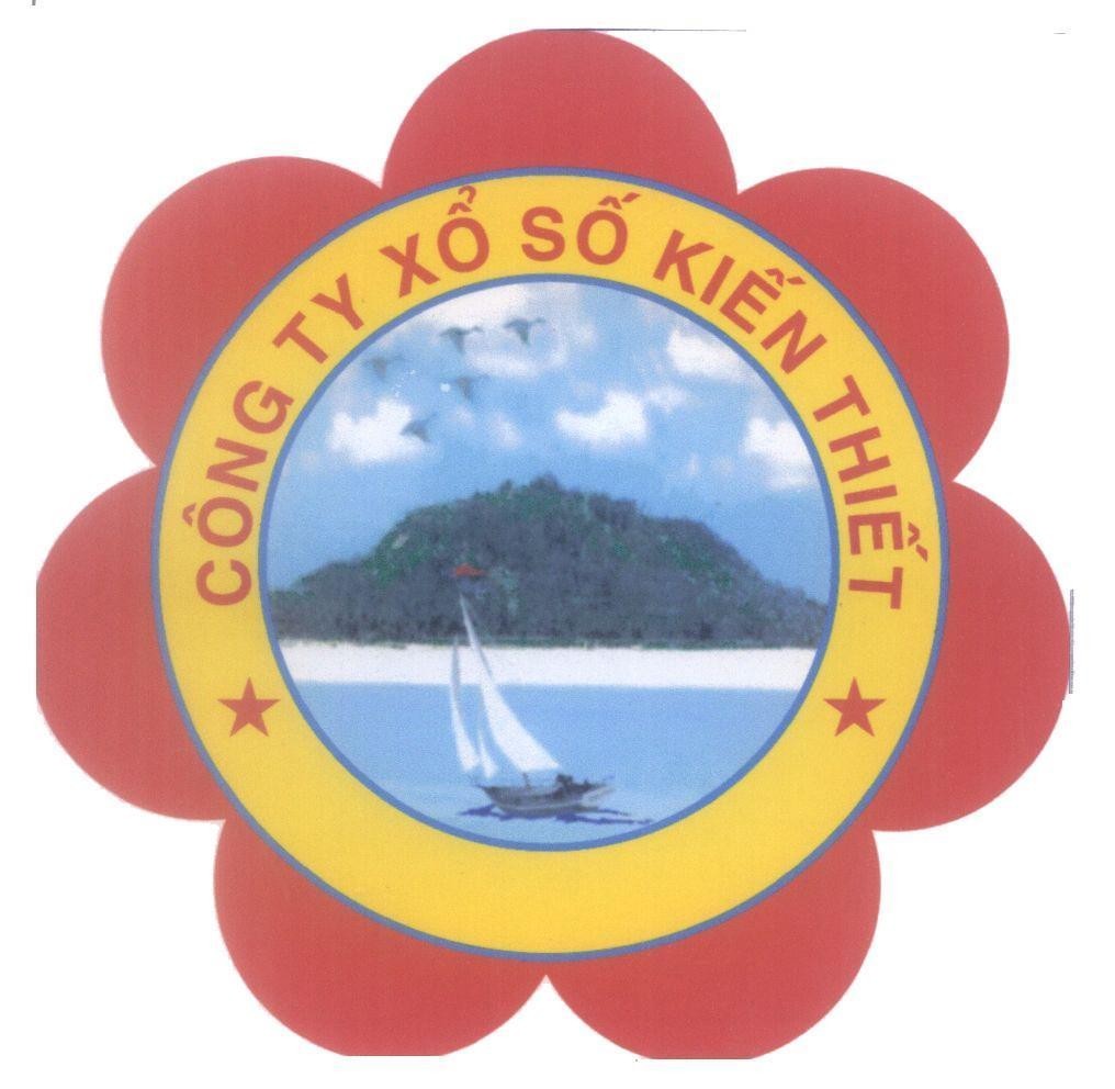 Mẫu nhãn hiệu Công Ty Xổ Số Kiến Thiết