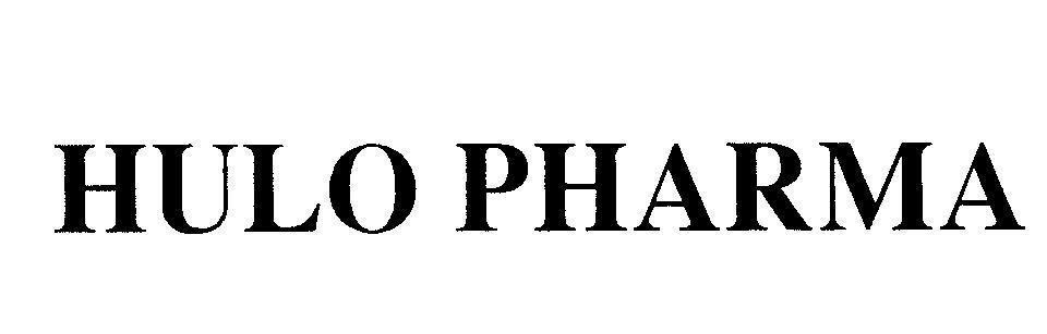 Mẫu nhãn hiệu HULO PHARMA