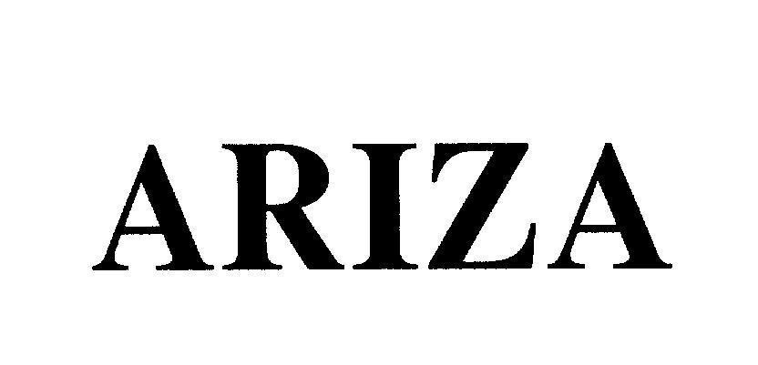 Mẫu nhãn hiệu ARIZA