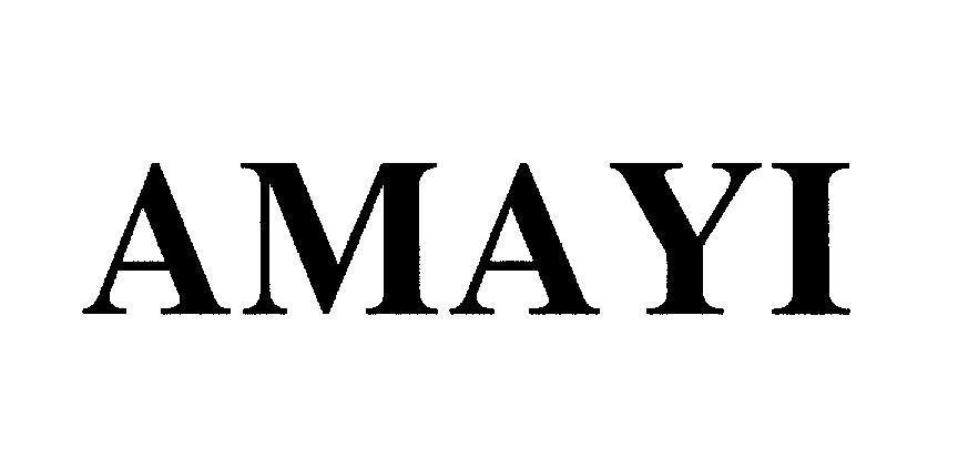 Mẫu nhãn hiệu AMAYI