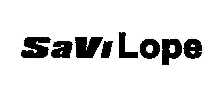 Mẫu nhãn hiệu SaViLope