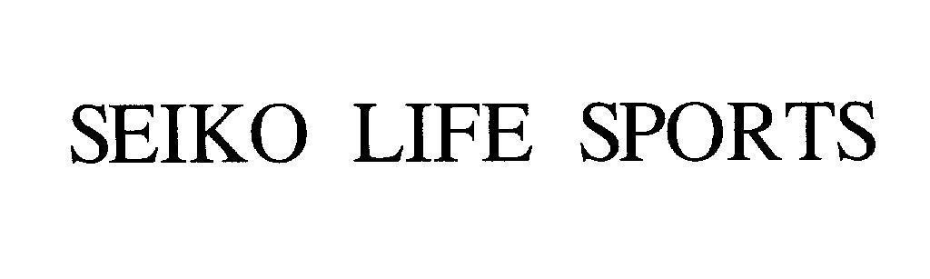 Mẫu nhãn hiệu SEIKO LIFE SPORTS
