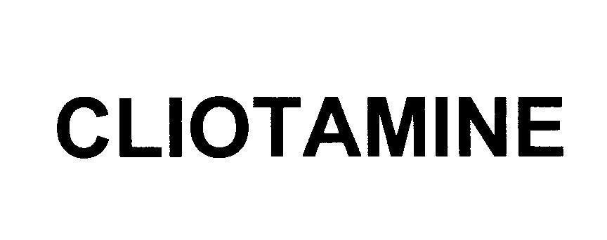 Mẫu nhãn hiệu CLIOTAMINE