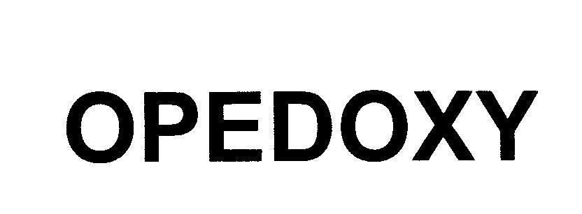 Mẫu nhãn hiệu OPEDOXY