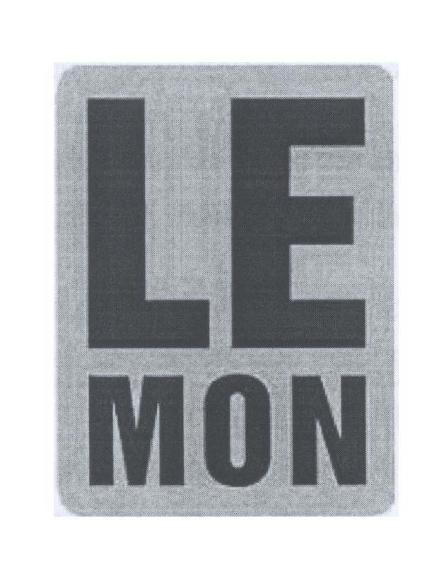 Mẫu nhãn hiệu LE MON