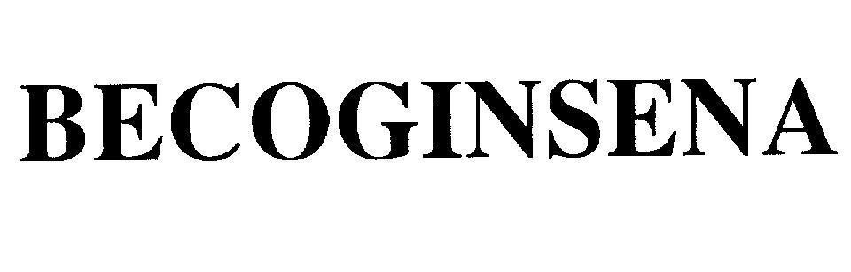 Mẫu nhãn hiệu BECOGINSENA