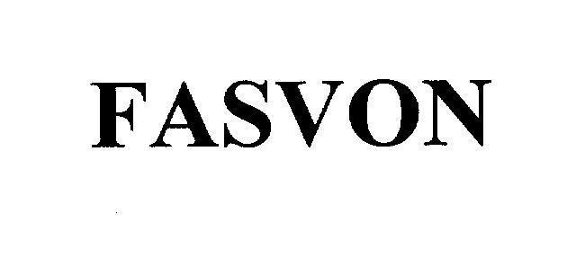 Mẫu nhãn hiệu FASVON