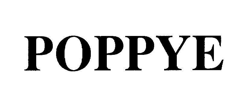 Mẫu nhãn hiệu POPPYE