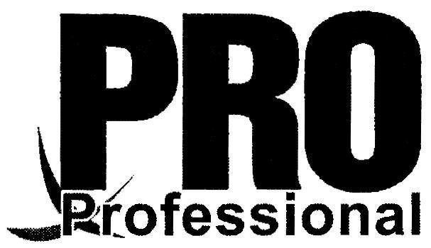 Mẫu nhãn hiệu PRO Professional