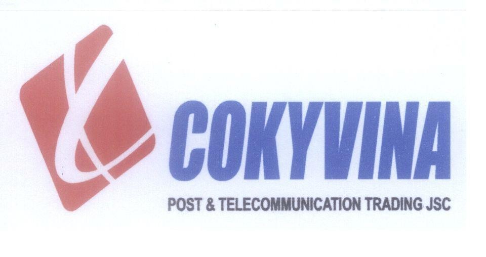 Mẫu nhãn hiệu COKYVINA POST & TELECOMMUNICATION TRADING JSC