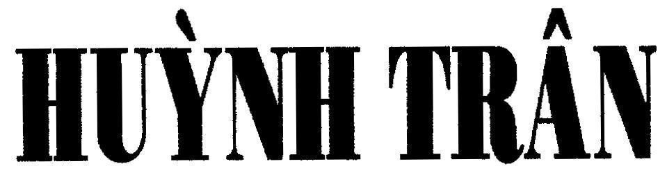 Mẫu nhãn hiệu Huỳnh Trân