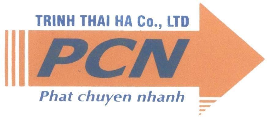 Mẫu nhãn hiệu TRINH THAI HA Co.,LTD PCN Phat chuyen nhanh