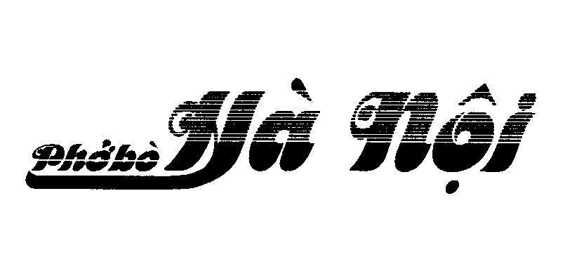 Mẫu nhãn hiệu Phở bò Hà Nội