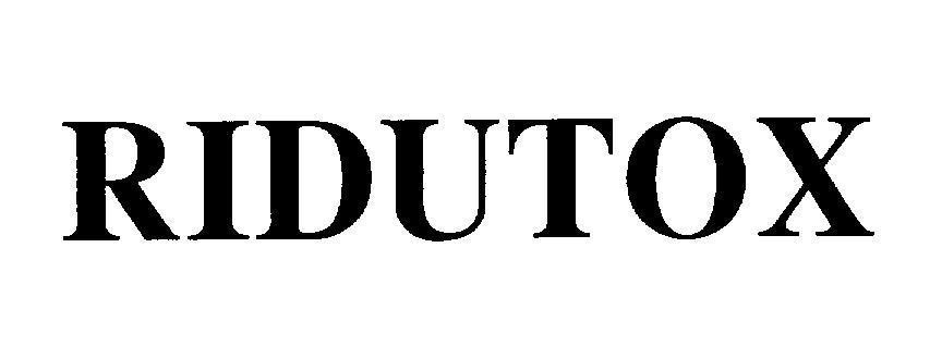 Mẫu nhãn hiệu RIDUTOX