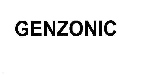 Mẫu nhãn hiệu GENZONIC