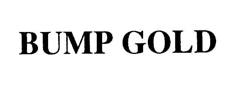 Mẫu nhãn hiệu BUMP GOLD