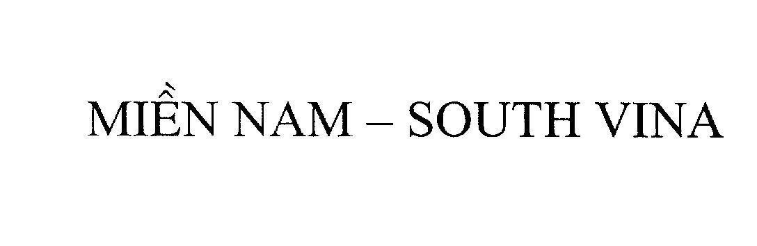 Mẫu nhãn hiệu Miền Nam - SOUTH VINA