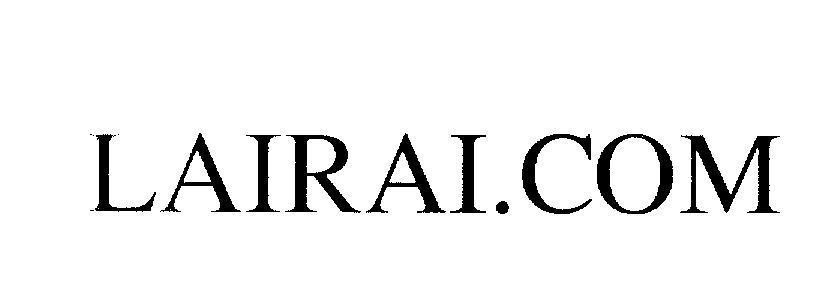 Mẫu nhãn hiệu LAIRAI.COM