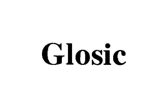 Mẫu nhãn hiệu Glosic