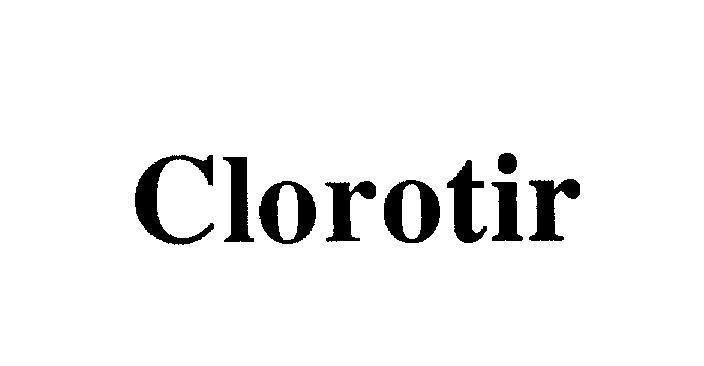 Mẫu nhãn hiệu Clorotir