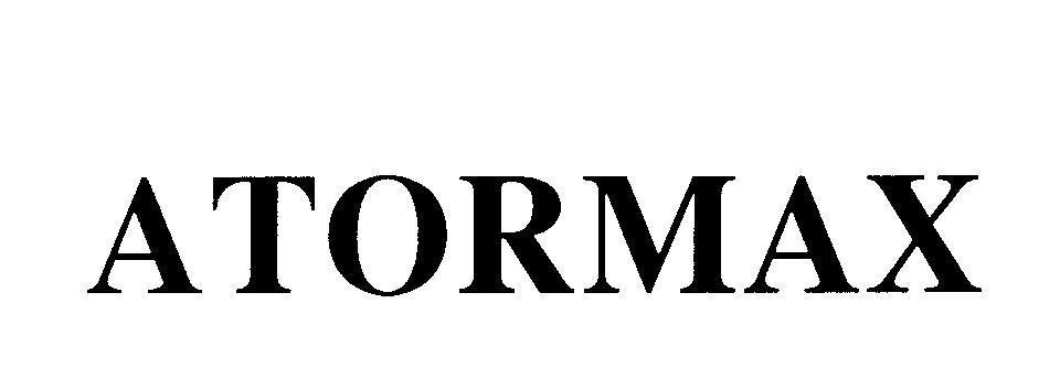 Mẫu nhãn hiệu ATORMAX