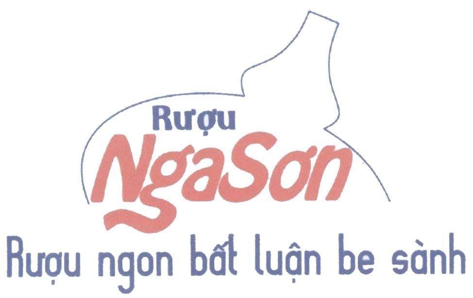 Mẫu nhãn hiệu Rượu Nga Sơn Rượu ngon bất luận be sành
