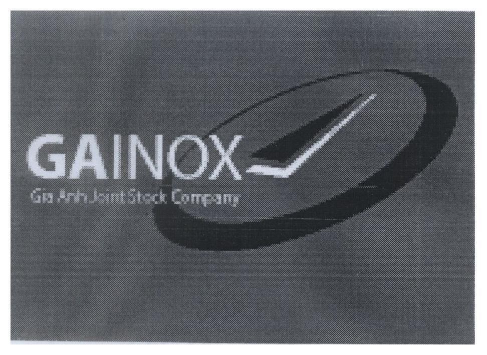 Mẫu nhãn hiệu GIA ANH Joint Stock Company GAINOX