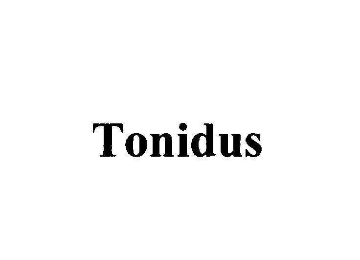 Mẫu nhãn hiệu Tonidus