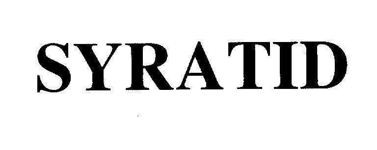 Mẫu nhãn hiệu SYRATID
