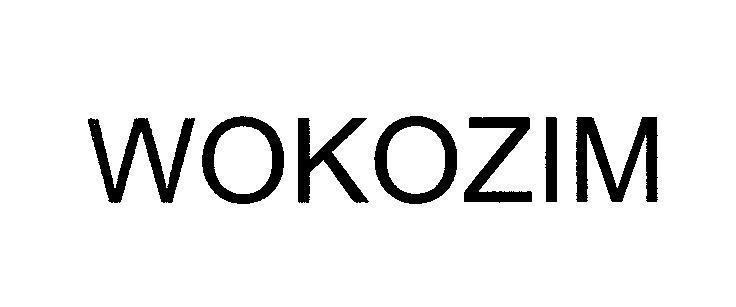 Mẫu nhãn hiệu WOKOZIM
