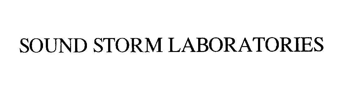 Mẫu nhãn hiệu SOUND STORM LABORATORIES