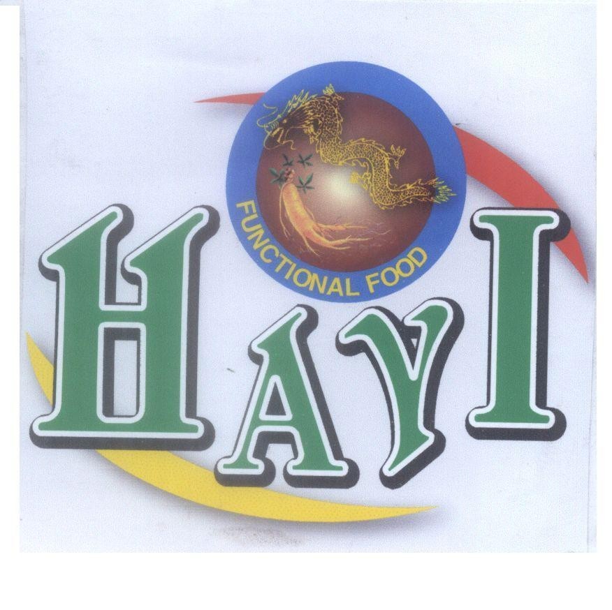 Mẫu nhãn hiệu HAVI FUNCTIONAL FOOD