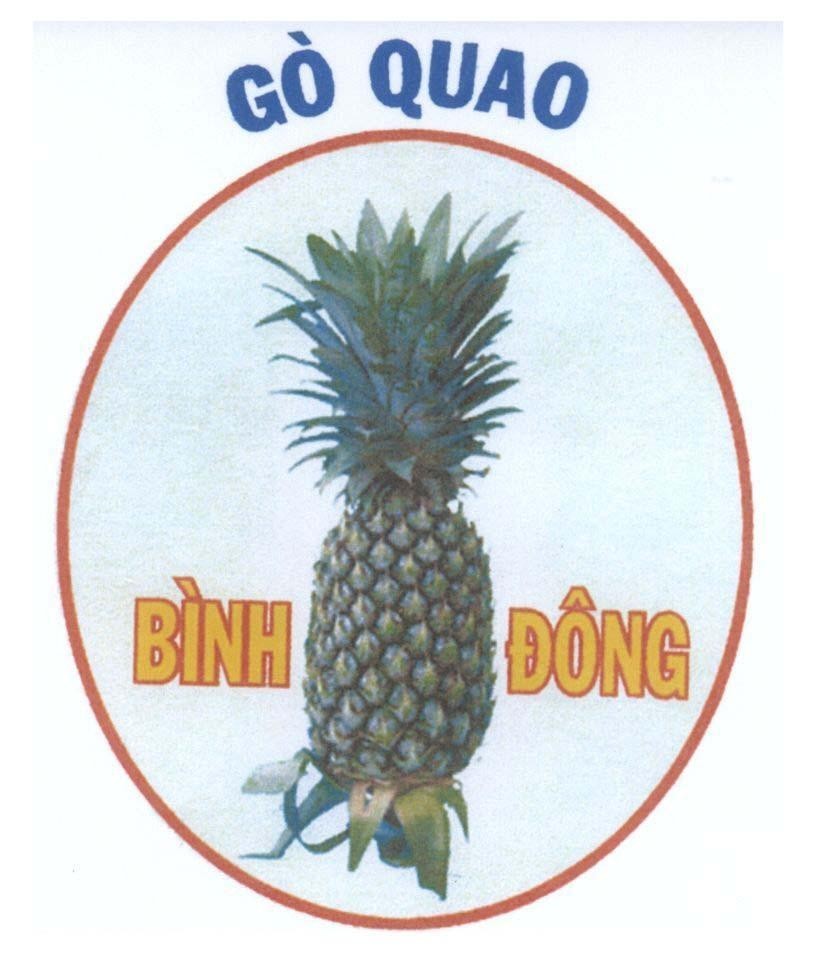 Mẫu nhãn hiệu Bình Đông Gò Quao
