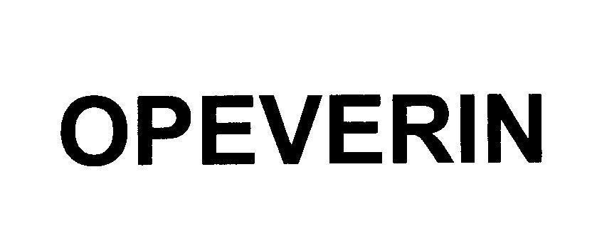 Mẫu nhãn hiệu OPEVERIN