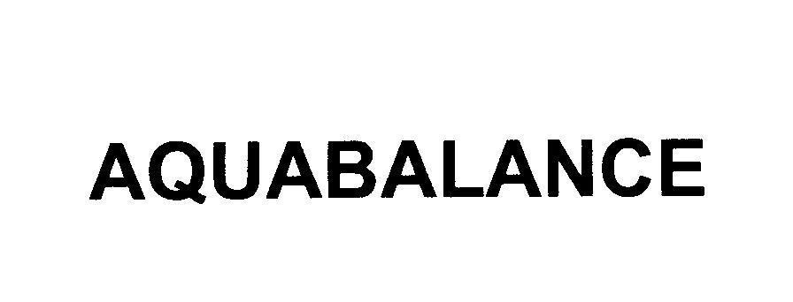 Mẫu nhãn hiệu AQUABALANCE