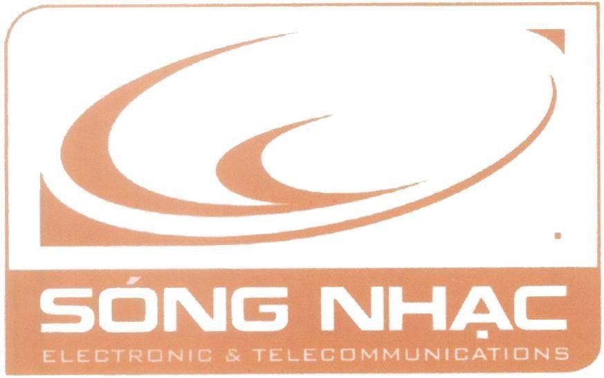 Mẫu nhãn hiệu Sóng nhạc ELECTRONIC & TELECOMMUNICATIONS