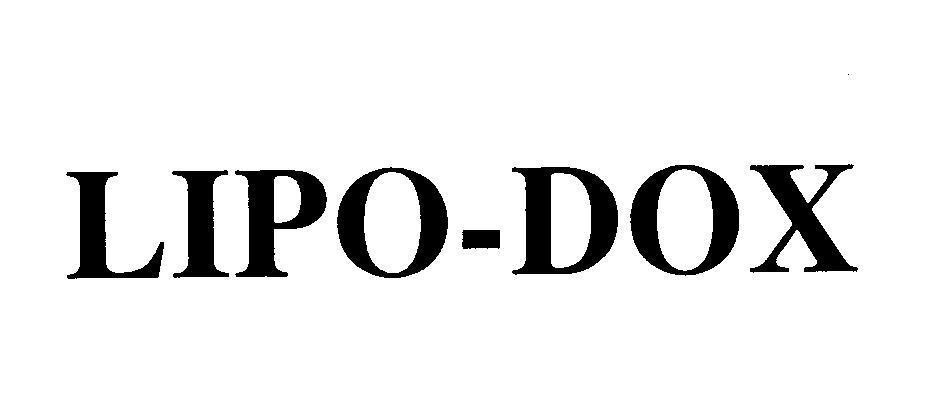 Mẫu nhãn hiệu LIPO-DOX