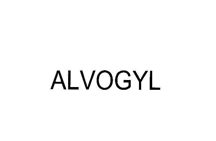 Mẫu nhãn hiệu ALVOGYL