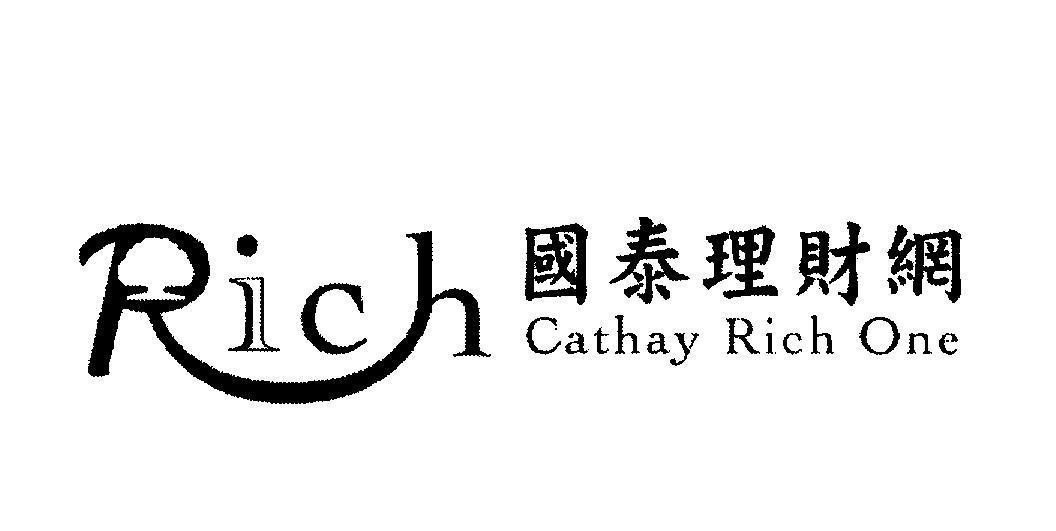 Mẫu nhãn hiệu Rich Cathay Rich One [Guo:quốc tai:thái li:quản lý cai:tài sản wang:mạng] R