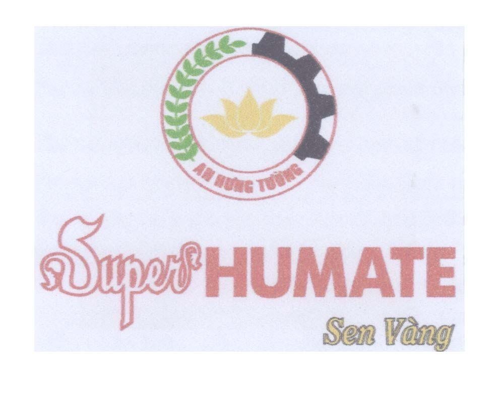 Mẫu nhãn hiệu An Hưng Tường Super HUMATE Sen Vàng