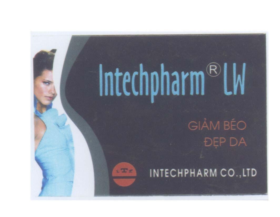 Mẫu nhãn hiệu Intechpharm LW Giảm Béo Đẹp Da iTf INTECHPHARM CO., LTD