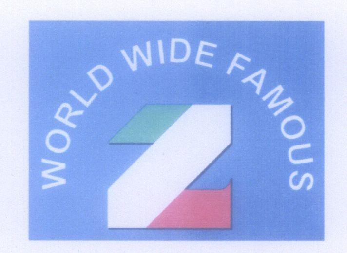 Mẫu nhãn hiệu WORLD WIDE FAMOUS Z