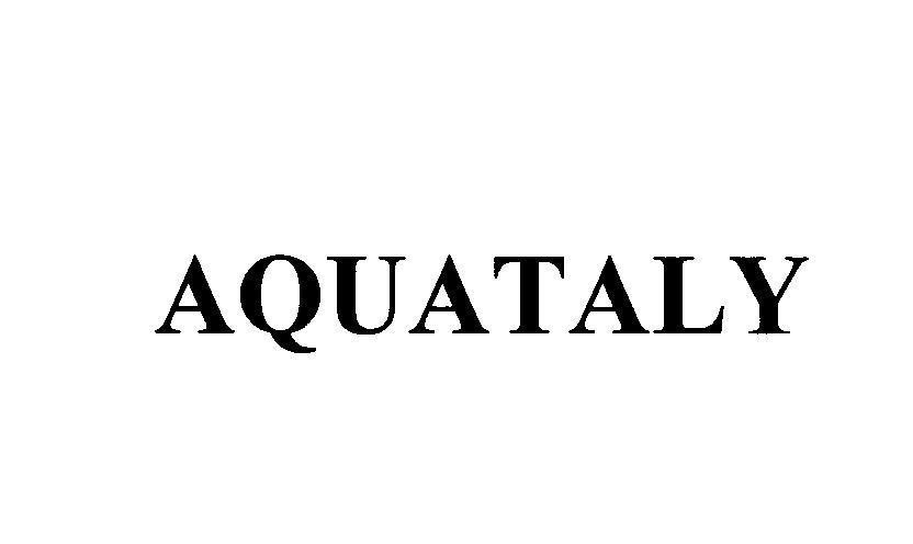 Mẫu nhãn hiệu AQUATALY