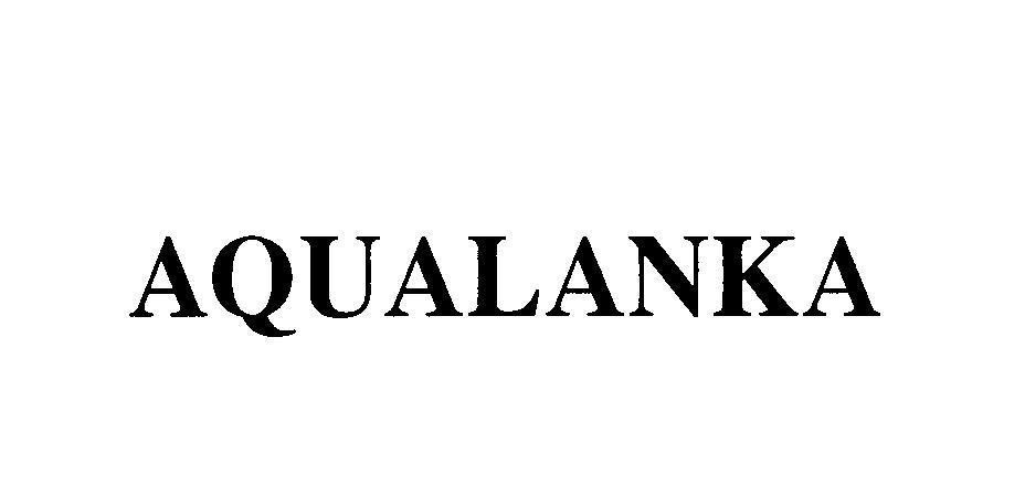 Mẫu nhãn hiệu AQUALANKA
