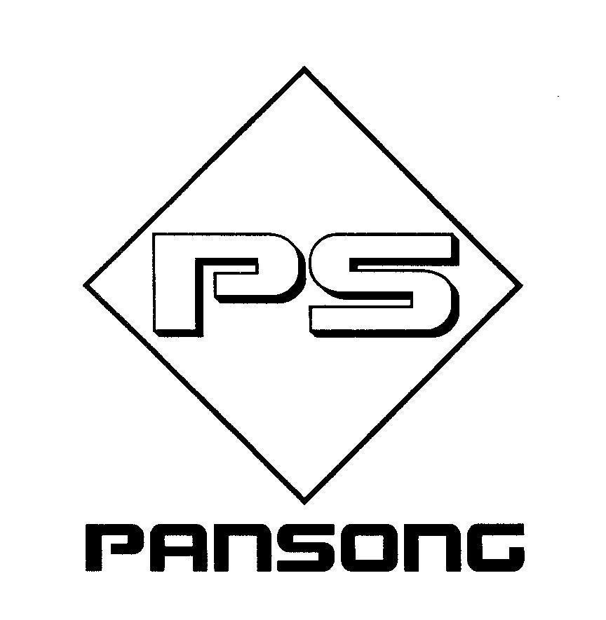 Mẫu nhãn hiệu PANSONG PS