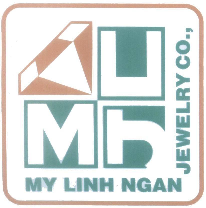 Mẫu nhãn hiệu MY LINH NGAN JEWELRY CO., M J C