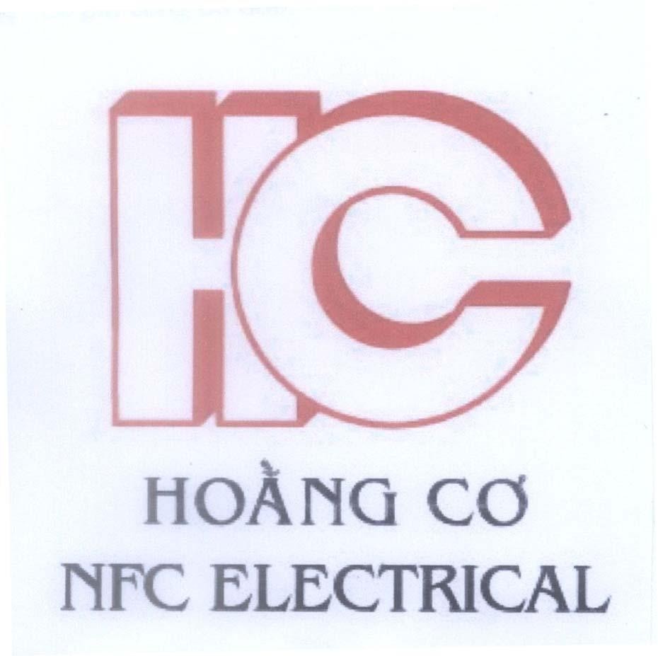 Mẫu nhãn hiệu Hoằng Cơ NFC ELECTRICAL HC