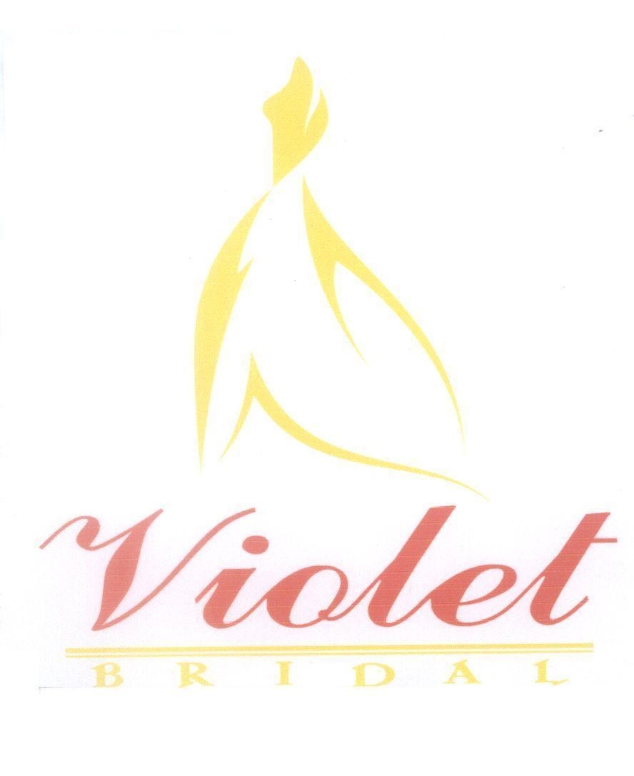 Mẫu nhãn hiệu Violet BRIDAL